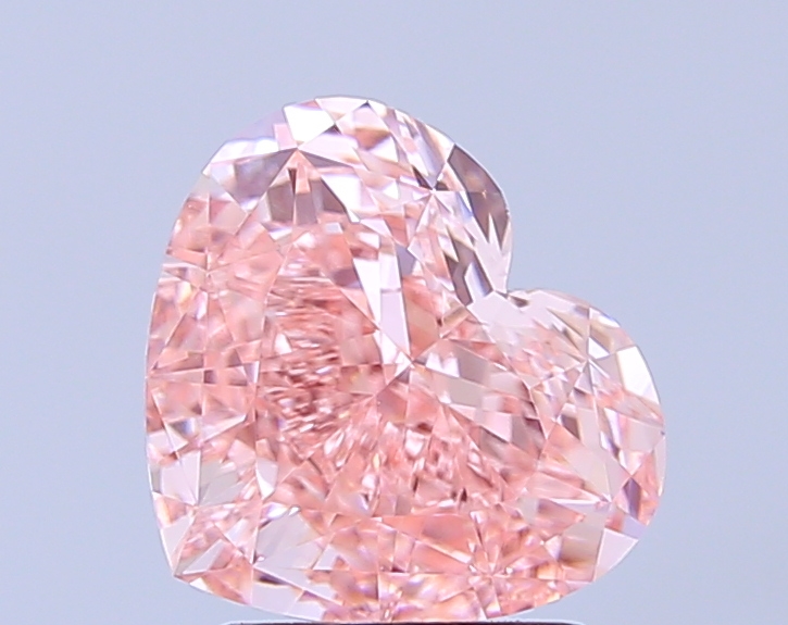 5.00 ct Heart Fancy Intense Pink Lab-Grown Diamond