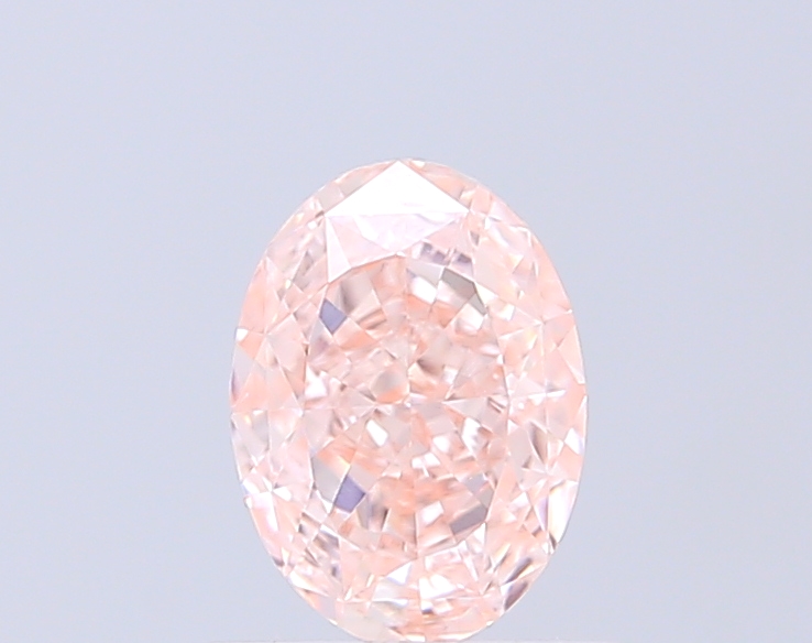 1.01 ct Oval Fancy Intense Pink Lab-Grown Diamond
