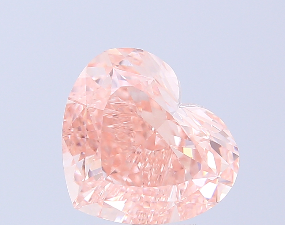 5.03 ct Heart Fancy Intense Pink Lab-Grown Diamond