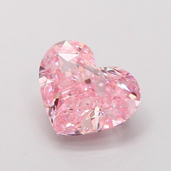 1.80 ct Heart, Fancy Vivid Pink VVS2 IGI CVD