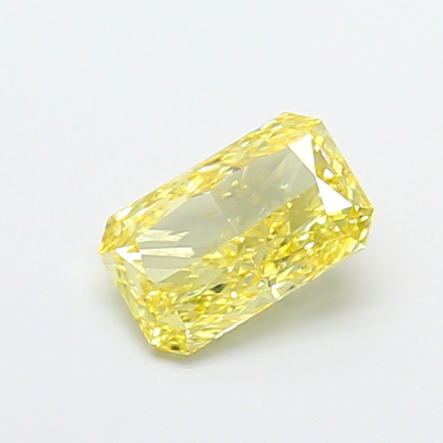 1.01 ct Radiant Fancy Intense Yellow Lab-Grown Diamond