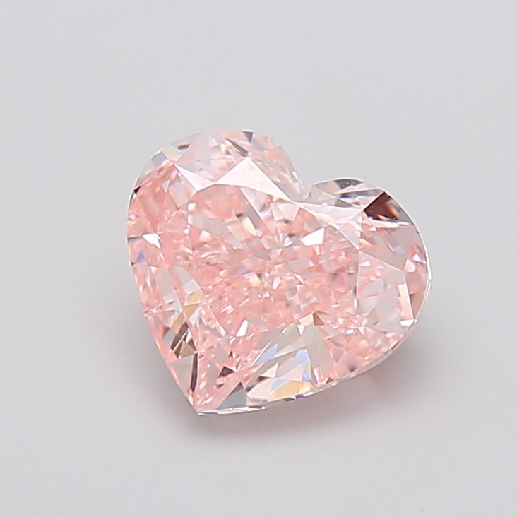 3.00 ct Heart Fancy Intense Pink Lab-Grown Diamond