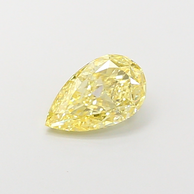 1.01 ct Pear, Fancy Intense Yellow VVS2 IGI CVD