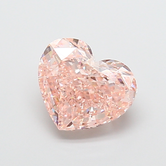 3.02 ct Heart Fancy Intense Pink Lab-Grown Diamond