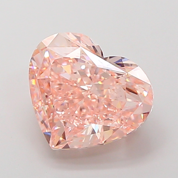 5.03 ct Heart Fancy Intense Pink Lab-Grown Diamond