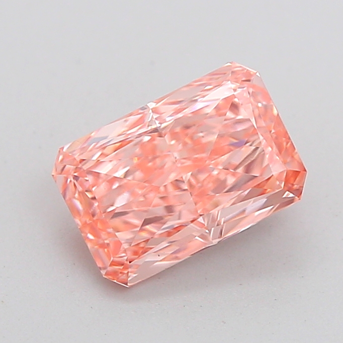 1.71 ct Pink (Vivid) VS1 Radiant lab-grown diamond