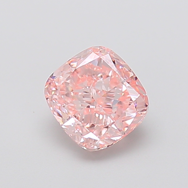 1.60 ct Pink (Intense) VVS2 Cushion lab-grown diamond