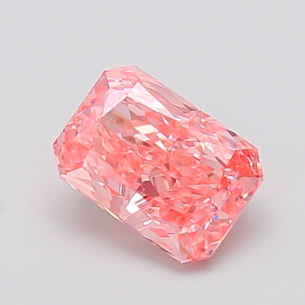 2.01 ct Pink (Vivid) VS1 Pear Modified lab-grown diamond