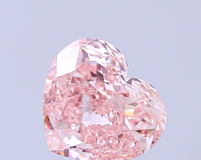 2.08 ct Heart Fancy Intense Pink Lab-Grown Diamond