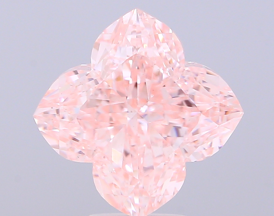 5.01 ct Lily Cut, Fancy Vivid Pink VS1 IGI CVD