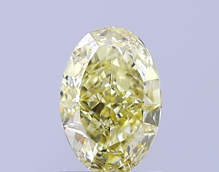 1.22 ct Yellow (Fancy) VS2 Oval Modified lab-grown diamond