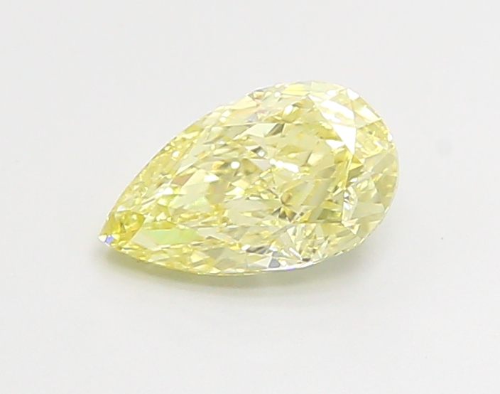 0.80 ct Yellow (Fancy) VVS2 Pear Modified lab-grown diamond