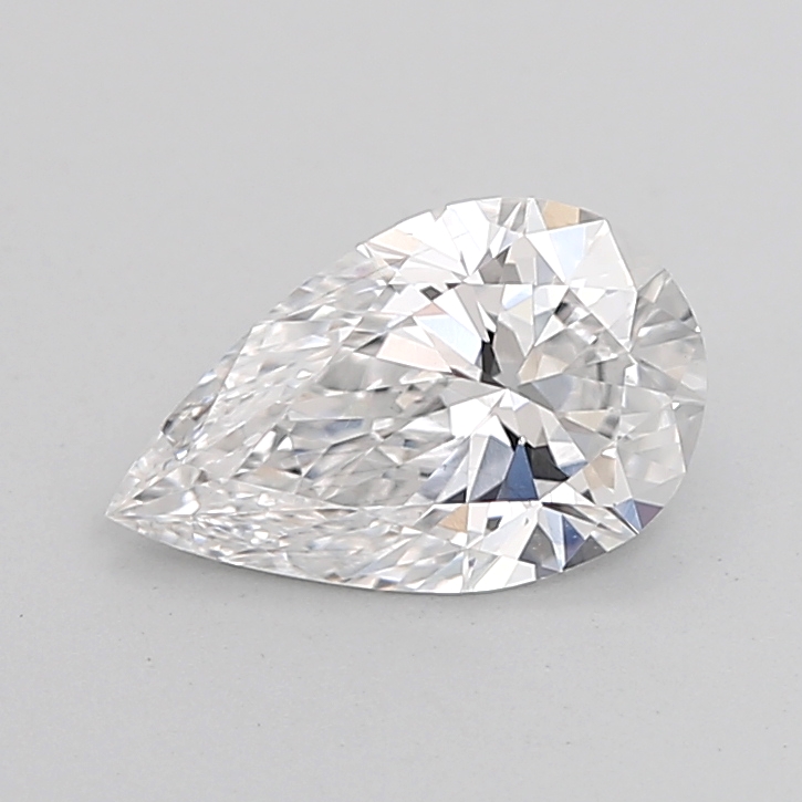 1.33 carat Pear lab grown diamond, D VS2, IGI certified