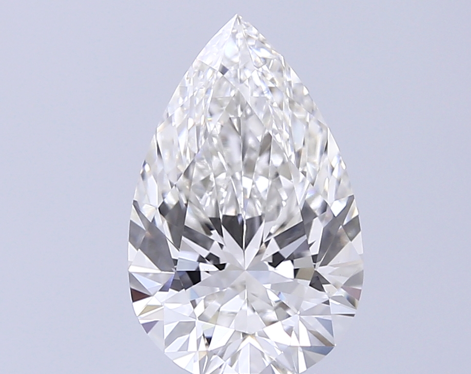 3.03 ct G VVS2 Pear Brilliant lab-grown diamond
