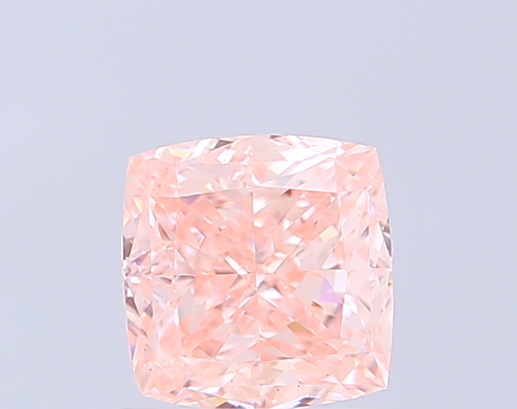 1.08 ct Cushion, Fancy Intense Pink VS1 IGI CVD
