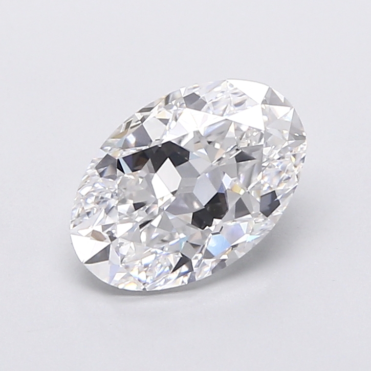3.03 ct Moval Cut lab grown diamond D VVS2