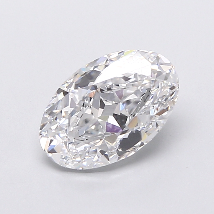 3.02 ct Moval Cut lab grown diamond D VVS2
