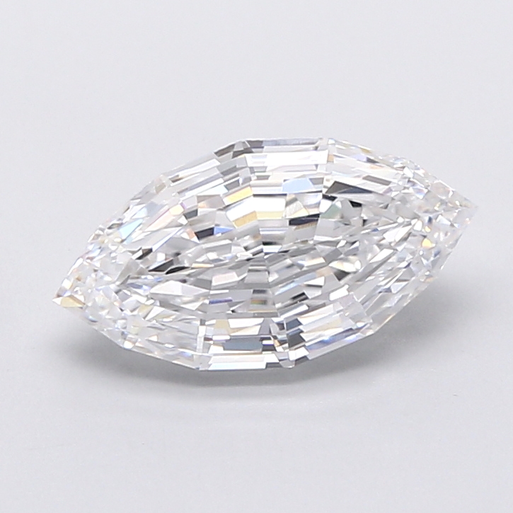 3.15 ct Oval Step lab grown diamond D VVS2