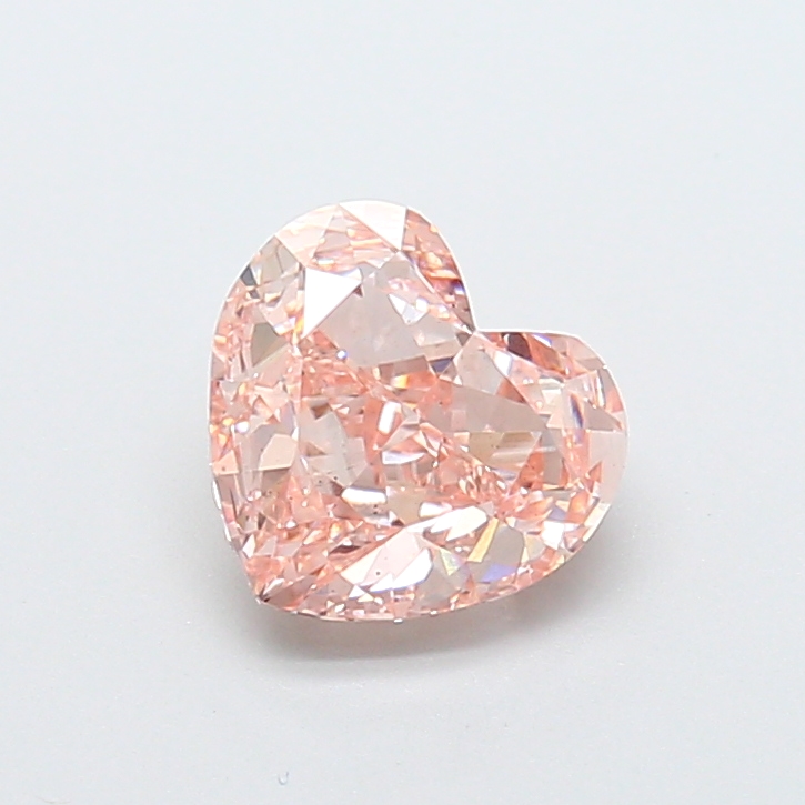 2.09 ct Pink (Intense) VS2 Heart Modified lab-grown diamond