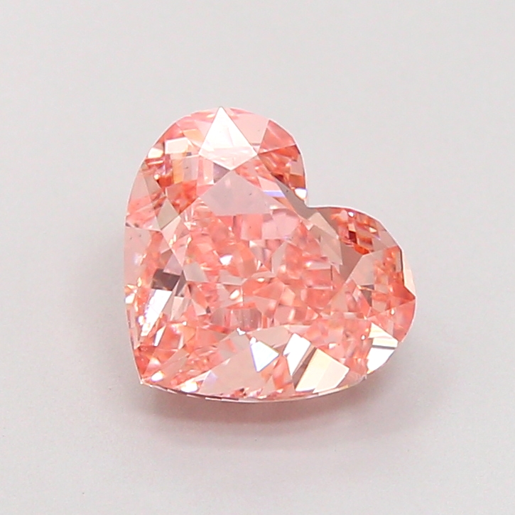 2.25 ct Pink (Intense) VS1 Heart Modified lab-grown diamond