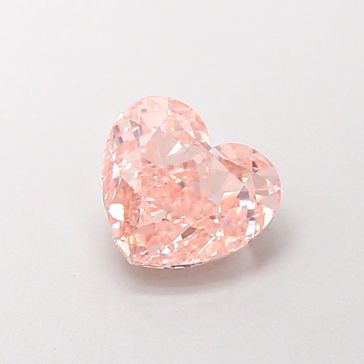 1.29 ct Pink (Fancy) VS1 Heart Modified lab-grown diamond