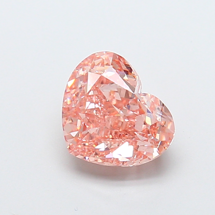 2.38 ct Pink (Intense) VS2 Heart Modified lab-grown diamond