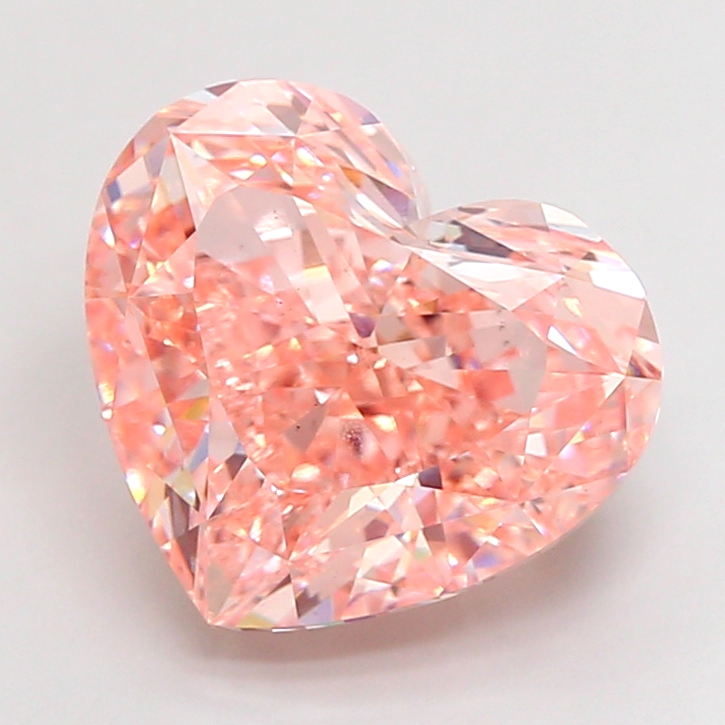 10.05 ct Heart Fancy Intense Brownish Pink Lab-Grown Diamond