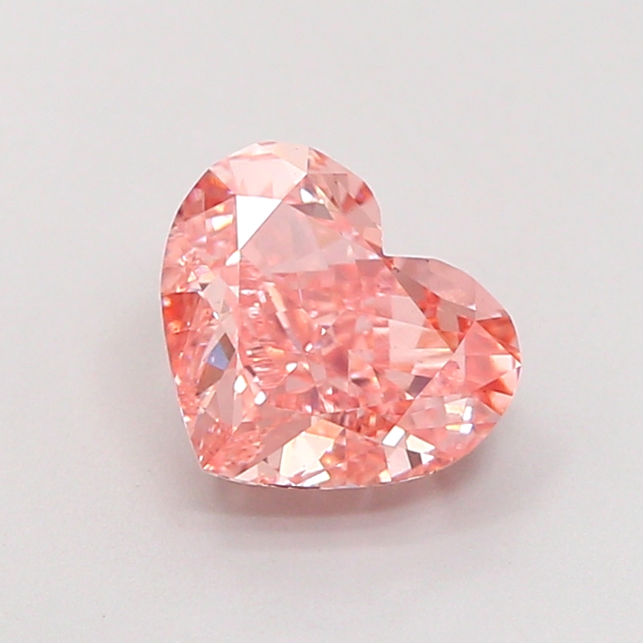 1.90 ct Pink (Intense) VVS2 Heart Modified lab-grown diamond