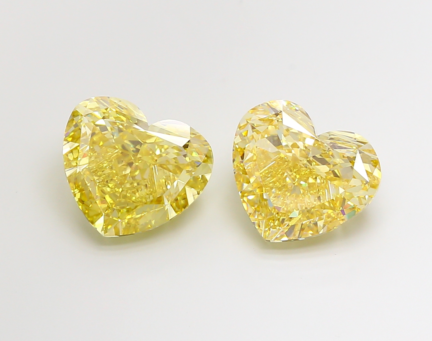 10.02 ct Heart Fancy Vivid Yellow Lab-Grown Diamond