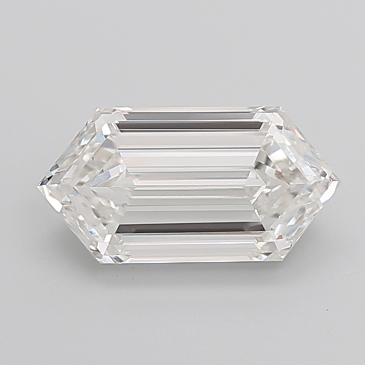 5.14 carat Hexagon diamond