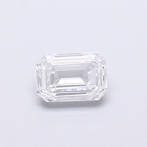 Actual 0.29 carat D Emerald lab-grown diamond