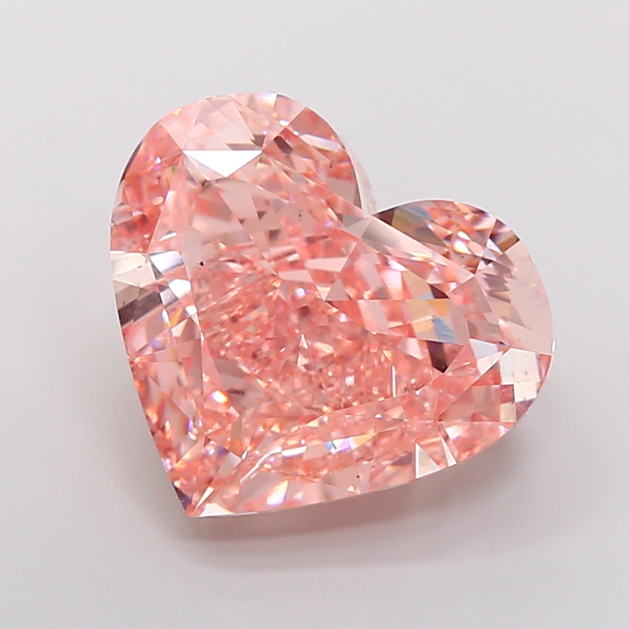 20.05 ct Heart Fancy Vivid Pink Lab-Grown Diamond