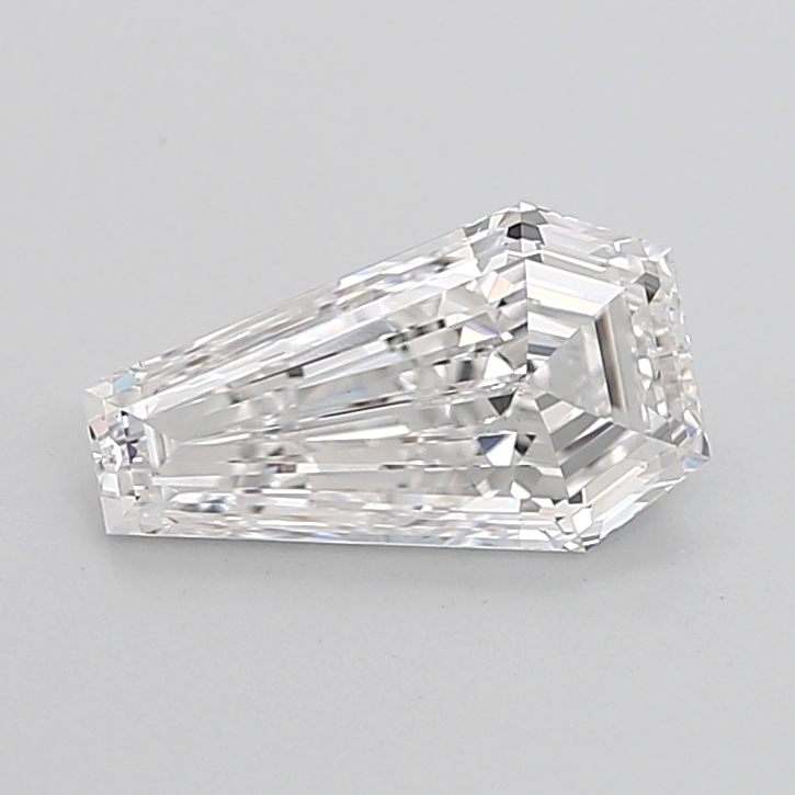2.09 carat Coffin lab grown diamond, D VS2, IGI certified