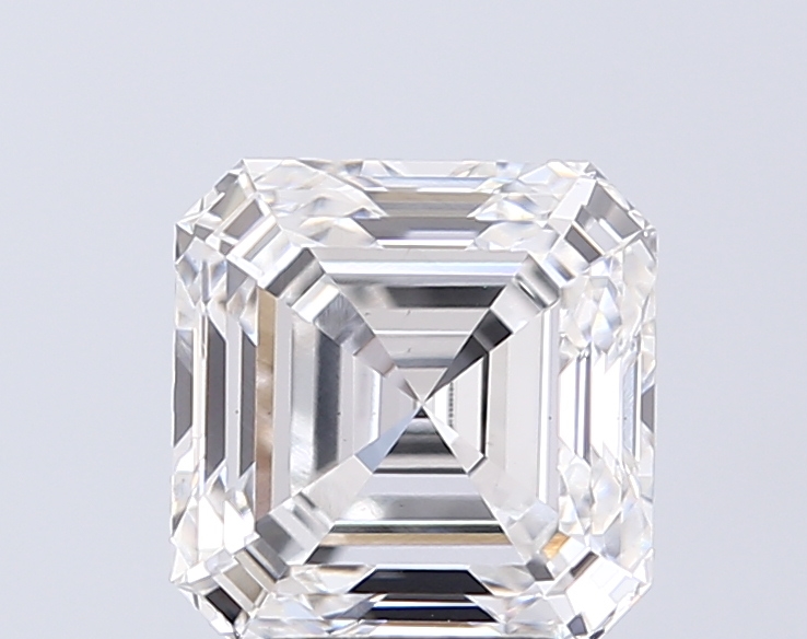 3.02 ct D VS1 Asscher lab-grown diamond