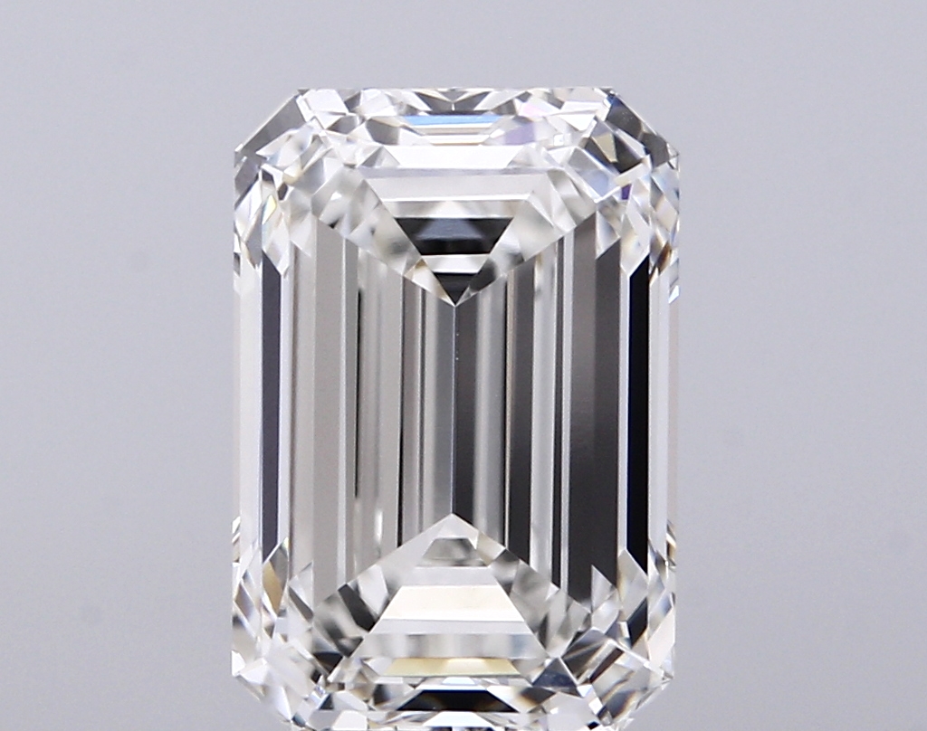 5.05 ct G VVS2 Emerald Cut lab-grown diamond