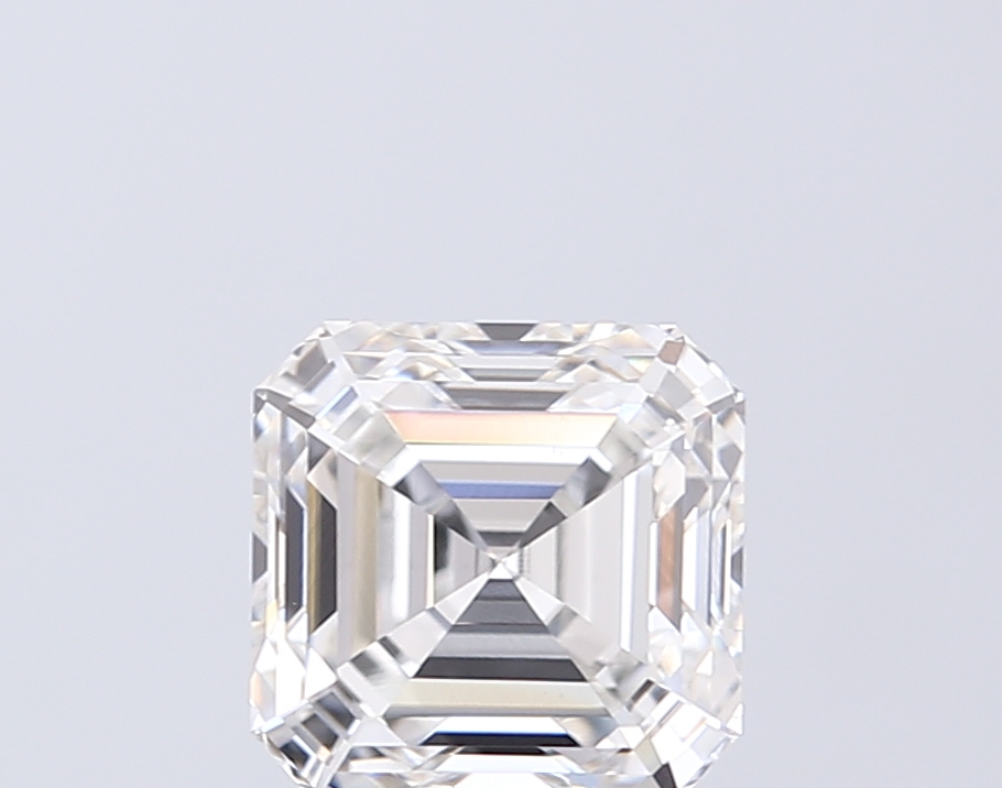 3.01 ct F VS1 Asscher lab-grown diamond