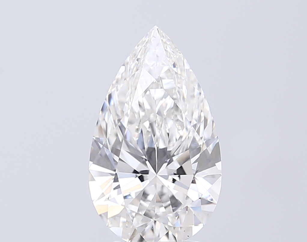 2.89 ct E VS1 Pear Brilliant lab-grown diamond