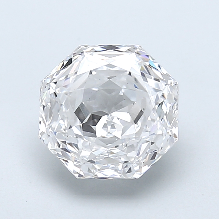 4.57 ct Octagonal lab grown diamond E VS1