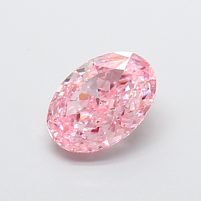 2.01 ct Oval, Fancy Vivid Pink VVS2 IGI CVD