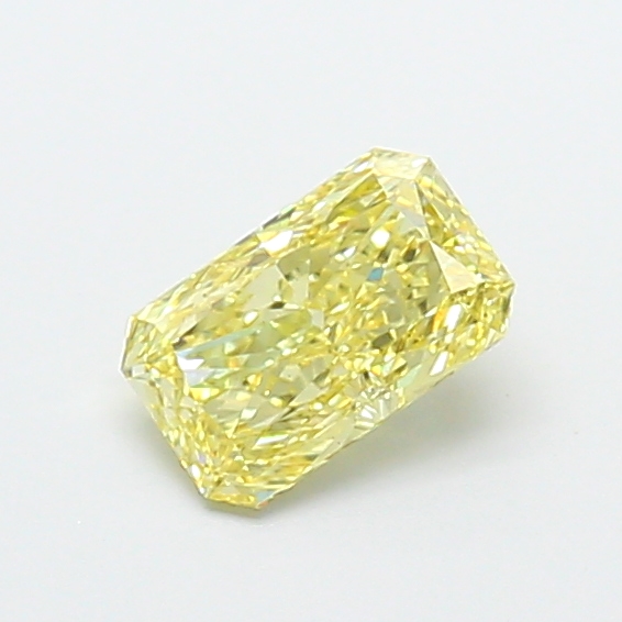1.05 ct Radiant Fancy Intense Yellow Lab-Grown Diamond