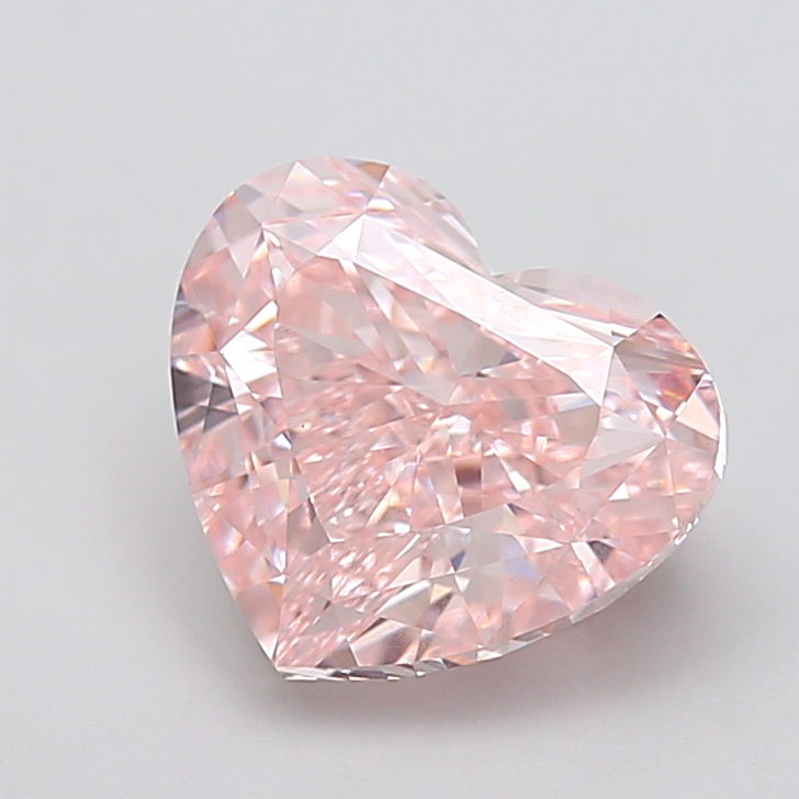 5.02 ct Heart Fancy Light Pink Lab-Grown Diamond