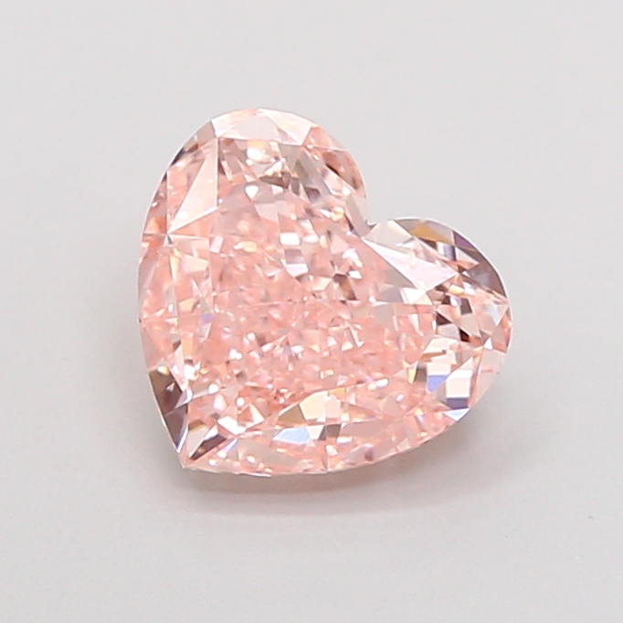 1.76 ct Heart Fancy Vivid Pink Lab-Grown Diamond