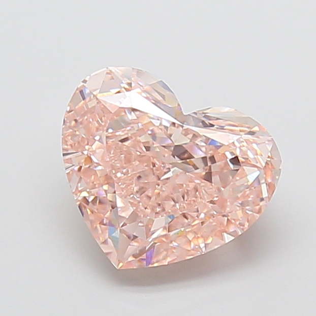3.06 ct Heart Fancy Intense Pink Lab-Grown Diamond