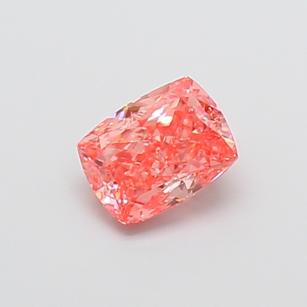 1.05 ct Cushion Fancy Vivid Pink Lab-Grown Diamond