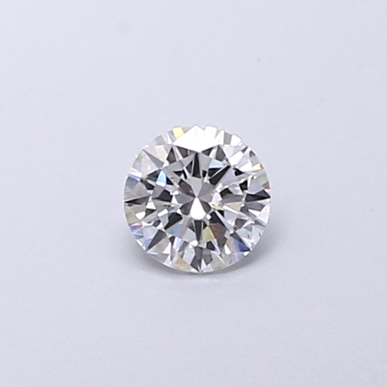 Actual 0.29 carat D Round lab-grown diamond
