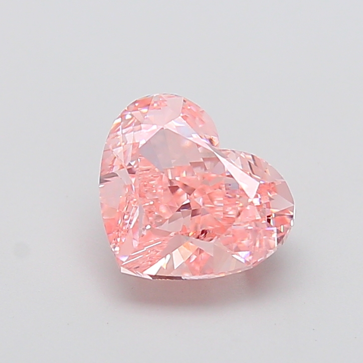2.60 ct Pink (Intense) VVS2 Heart Modified lab-grown diamond