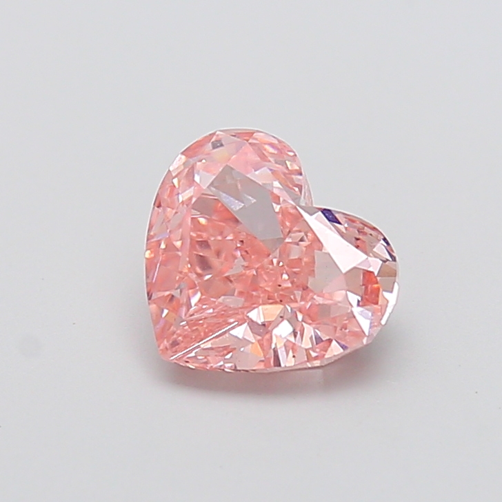 2.02 ct Pink (Intense) VS2 Heart Modified lab-grown diamond