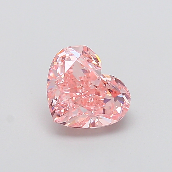 2.02 ct Pink (Intense) VS1 Heart Modified lab-grown diamond