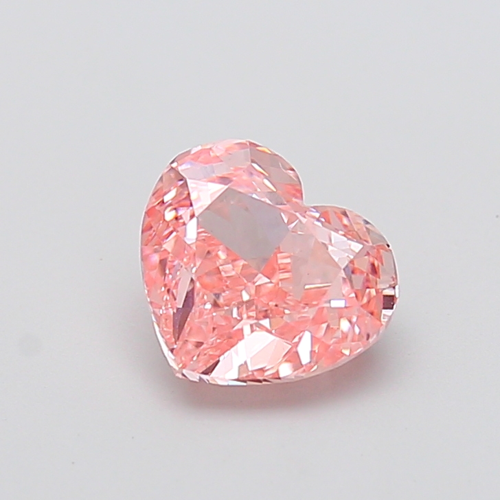 2.06 ct Pink (Vivid) VVS2 Heart Modified lab-grown diamond