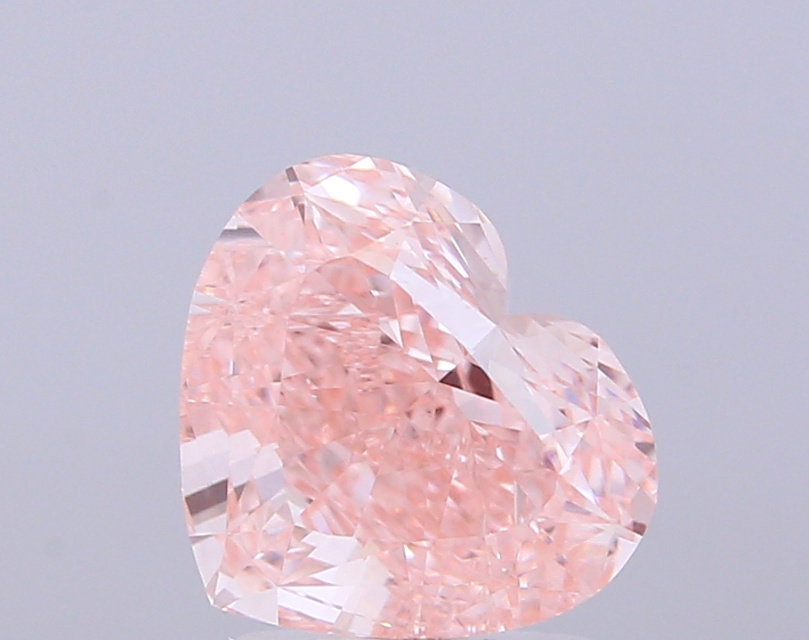 3.00 ct Heart Fancy Intense Pink Lab-Grown Diamond